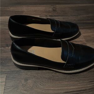 Dolce Vita Black Leather Loafers